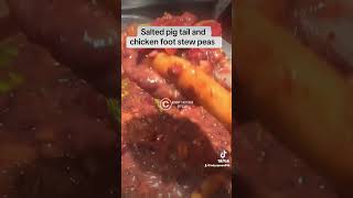 Stew peas and white rice. #youtubeshorts #cooking #fypシ゚viral #foodie #food #delicious #food #yummy