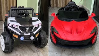 RC Jeep RC McLaren Car &amp; RC Mercedes Jeep Unboxing &amp; Testing | Ride on Cars | Shamshad Maker 🔥🔥