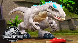 T-Rex and His Buddies | Jurassic World | Kids Action Show | Dinosaur Cartoons