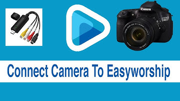 connect camera to easyworship