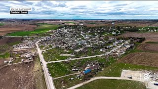 Minden, Iowa update at Midday: Donations of money needed most