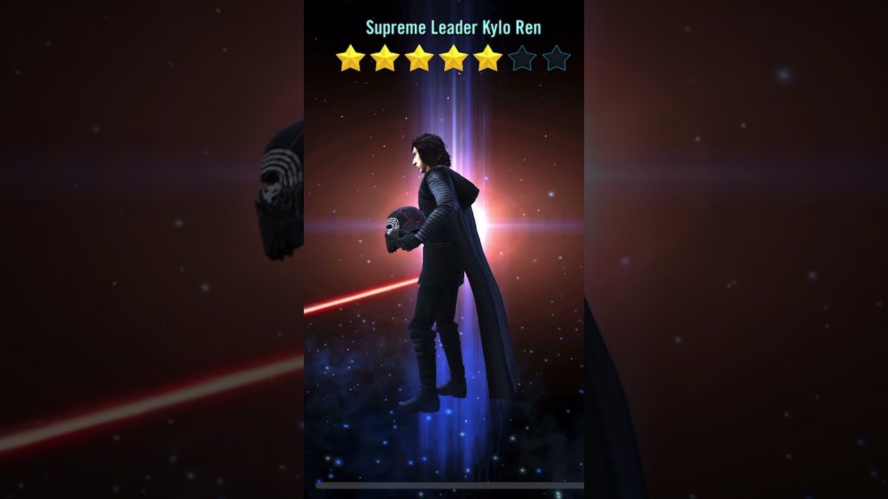 Just unlocked my first Galactic Legend on Star Wars Galaxy Of Heroes!