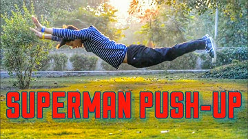 A Quick Guide to SUPERMAN PUSH-UPS for Beginners