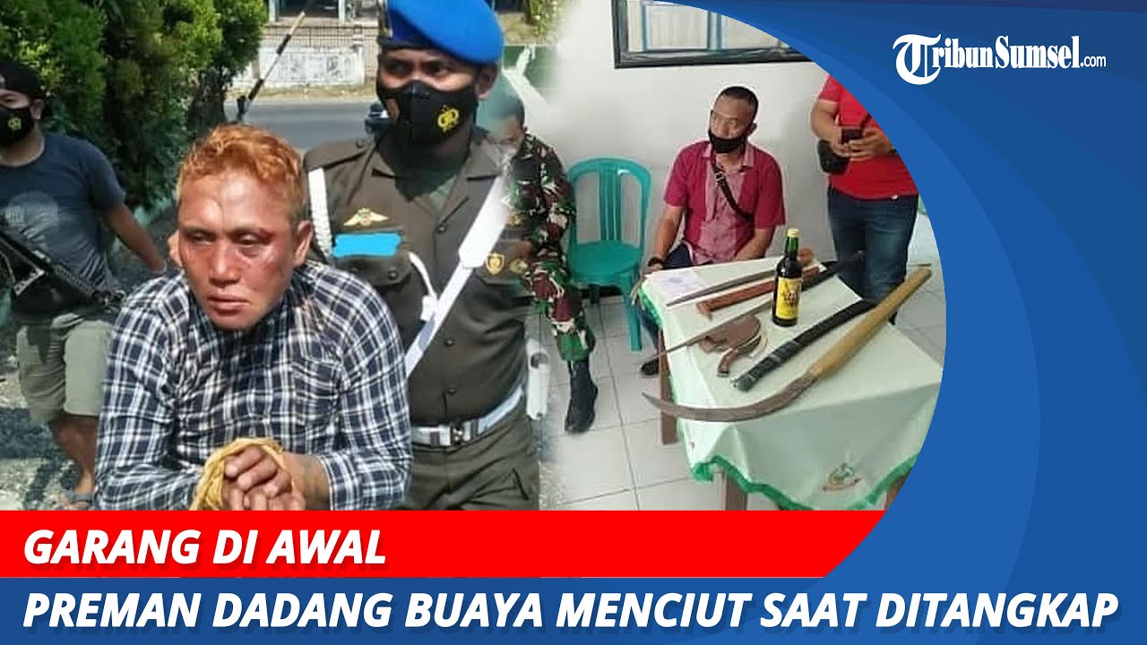 Garang di Awal | Preman Dadang Buaya Penyerang Koramil dan Polsek Garut Menciut Saat Ditangkap
