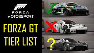 Forza Motorsport GT Car Tier List