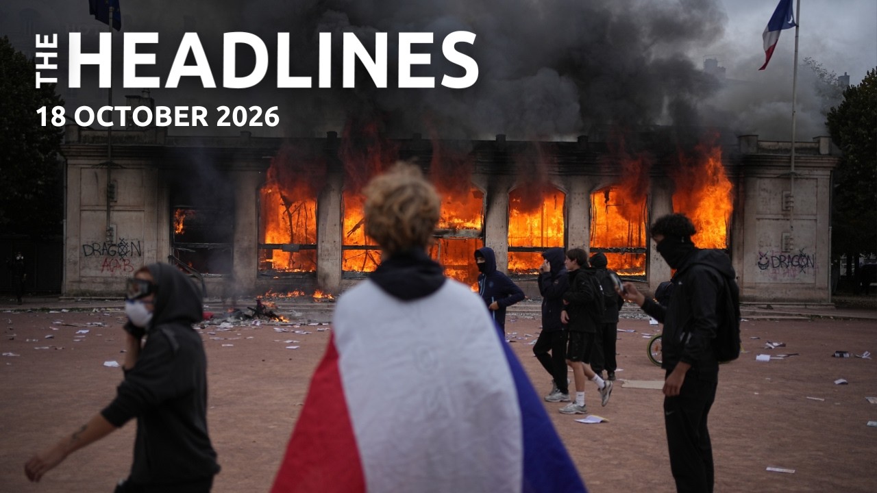 Violent clashes in France | Political discontent spreads in Europe | Trump faces sanctions backlash