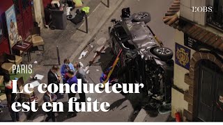 Une voiture percute une terrasse de café à Paris : un décès et six blessés