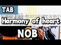 【TAB】Harmony of heart  - NOB【GUITAR COVER】