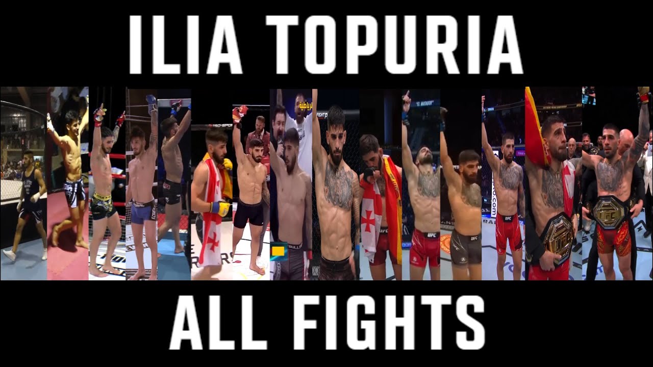 ALL ILIA TOPURIA FIGHTS (16-0 UNDEFEATED)