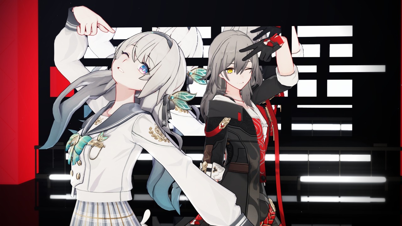 【崩壊スターレイル / 4K MMD】爽快奪回Sunlight【ホタル/星】