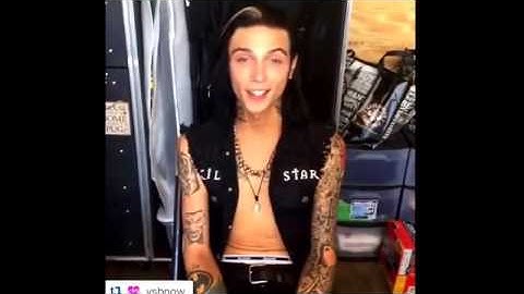 An Important message by Andy Biersack