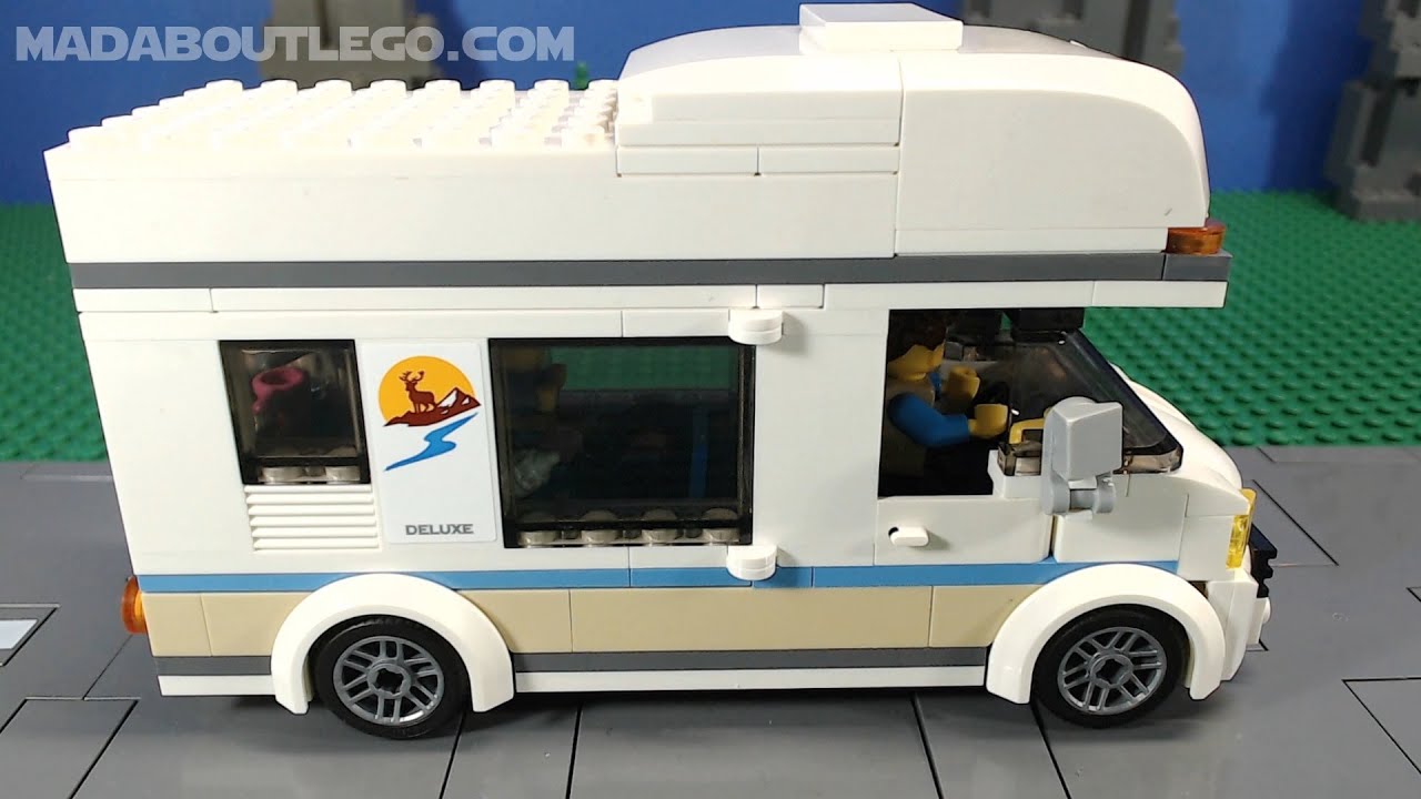 LEGO City Holiday Camper Van 60283. - YouTube