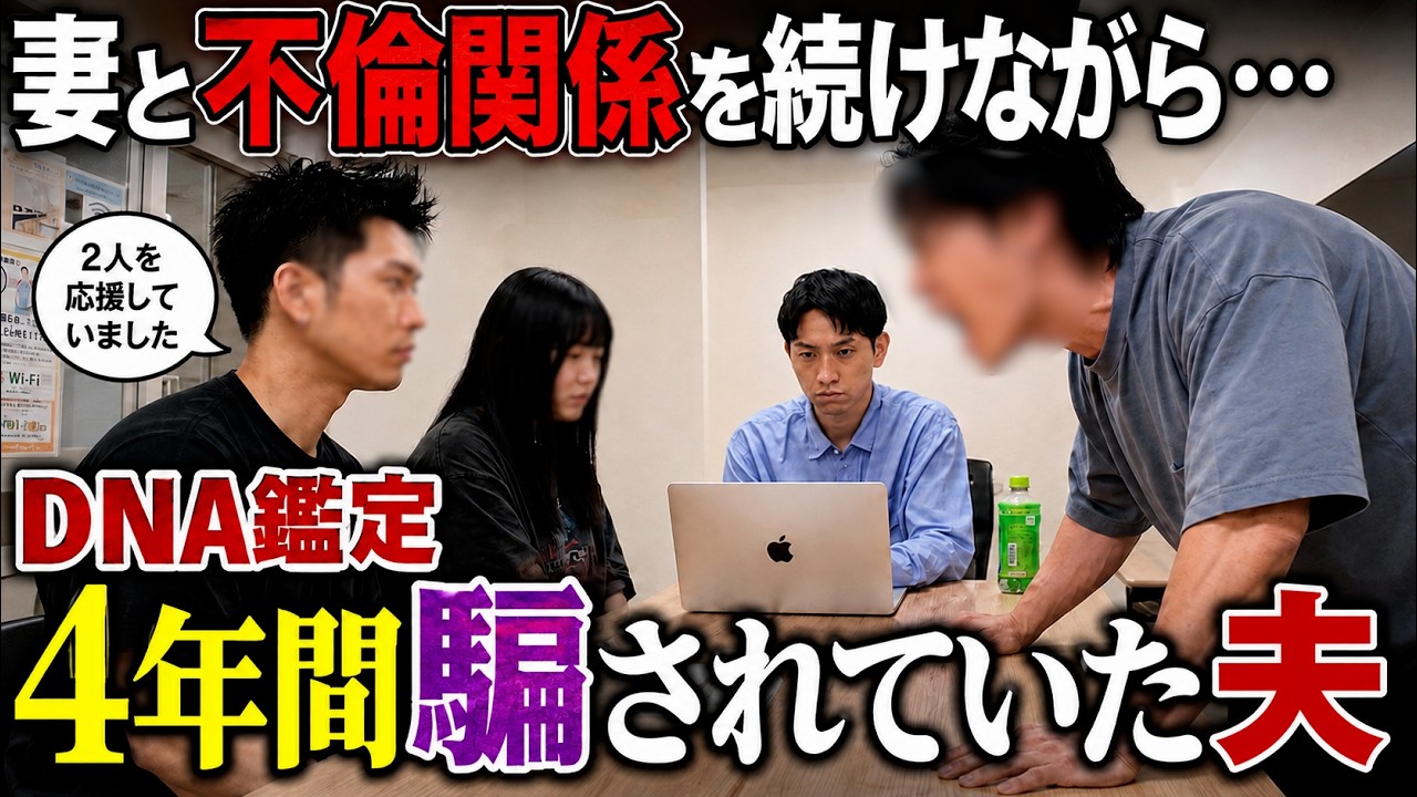 「お2人を応援してました」妻と関係を続けながら夫婦を応援する不倫男の異常発言を押さえた全記録