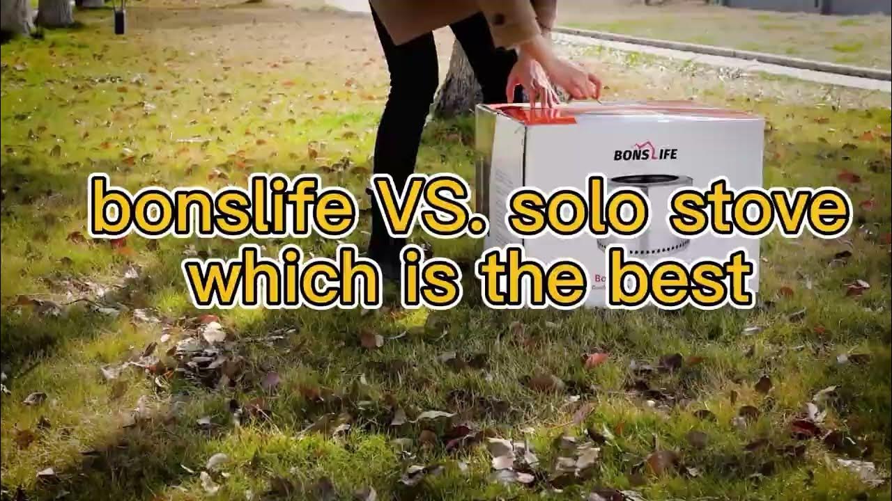 bonslife fire pit VS.solo stove YouTube