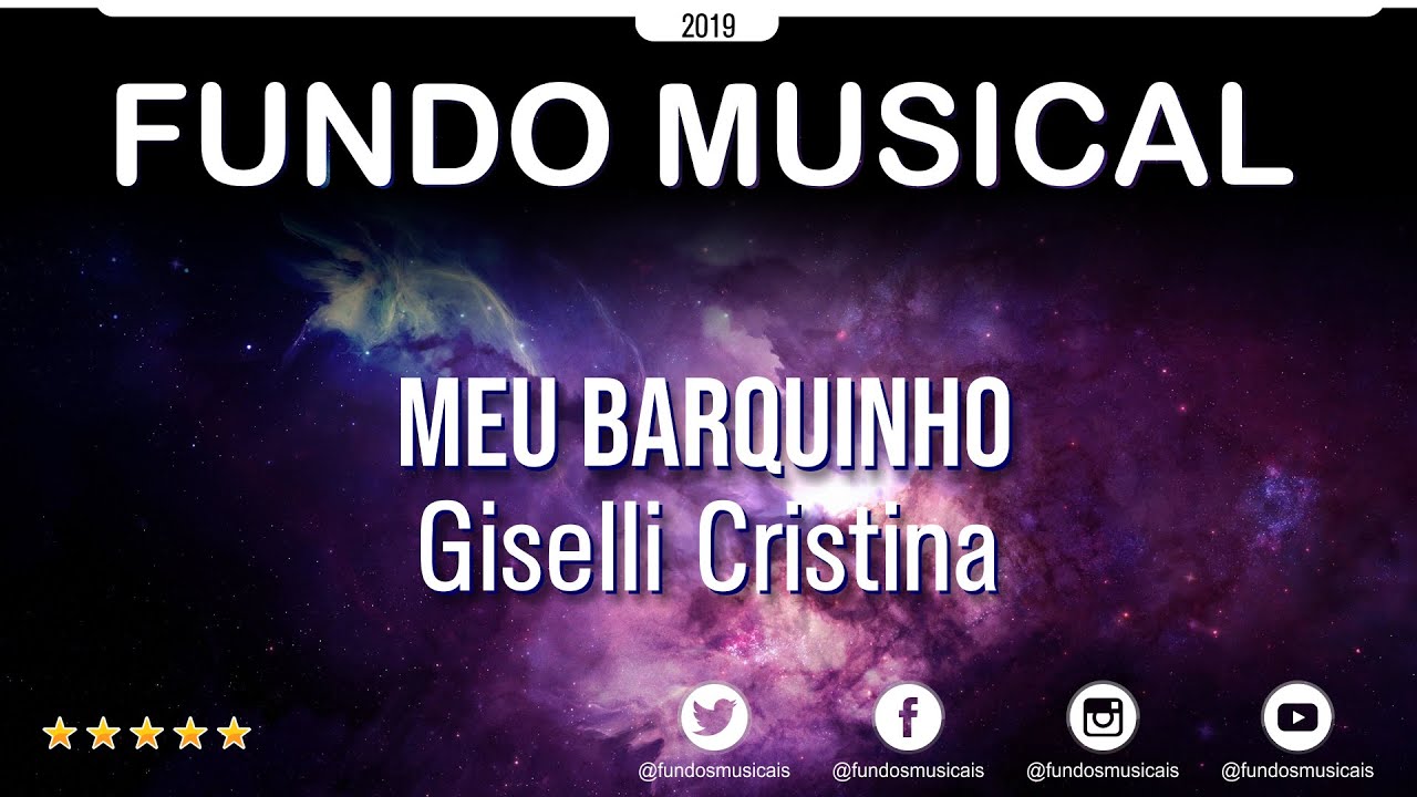 Fundo Musical | Meu Barquinho - Giselli Cristina | Teclado cover