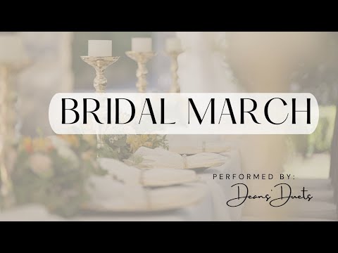 Bridal March violin solo