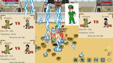 Hải Tặc Tí Hon - Sáng sớm đi PVP gặp đầu bếp, xạ thủ, võ sĩ và cái kết :v