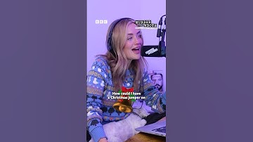 Is this a Christmas or Easter jumper? 🤔 #MTWPod #BBCSounds #ChristmasJumper