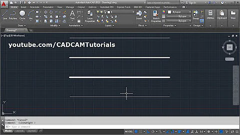 AutoCAD Line Thickness / Lineweight does not Change | Not Showing | Not Changing | Display
