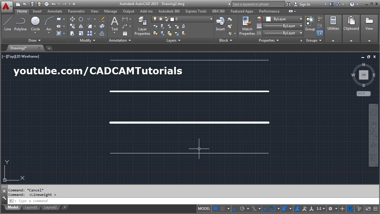 How Do I Show Lineweight In Autocad?