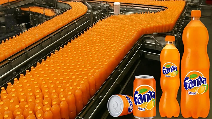 How Fanta is Made🔥? Inside the Fanta Cold Drink Factory | Full Process Revealed!