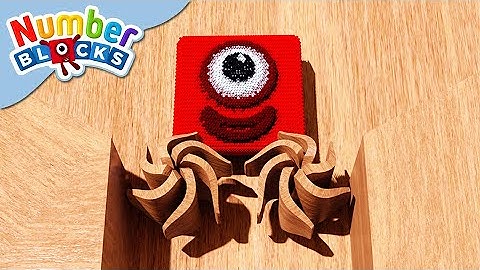 NUMBERBLOCK | Bad Day for One | Shredding Simulation