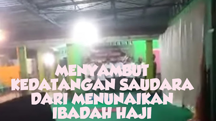 MENYAMBUT KEDATANGAN SAUDARA DARI MENUNAIKAN IBADAH HAJI @tohahapa1022