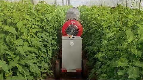 Autonomous sprayer attachment on our platform