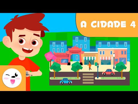 Os lugares da cidade IV - Vocabulário para crianças