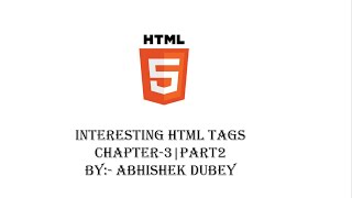 HTML|CHAPTER3|PART2