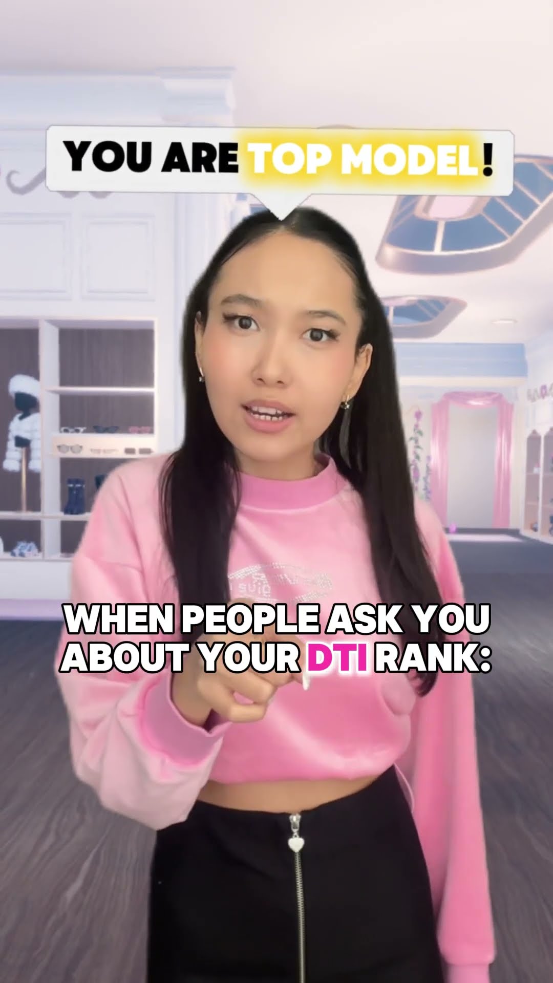 When someone asks about YOUR Dress to Impress rank?CR:  @foozipinkheart #roblox #robloxshorts