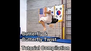 Butterfly & Butterfly Twist (Btwist) Tutorial Compilation (HwarangSam)