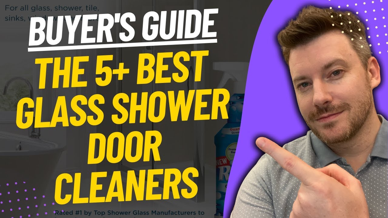 Best Glass Shower Door Cleaner I've Ever Used! 