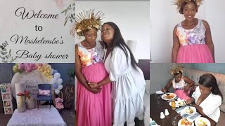 INSIDE MNAKWETHU MASHELEMBE’S BABY SHOWER|GOD BLESS SOUTH AFRICA 🇿🇦