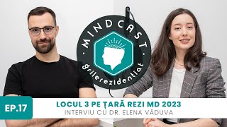 🦷 Locul 3 pe țară la Rezi MD în 2023 - cu Elena Văduva | #17 MindCast by Grile-Rezidentiat.ro