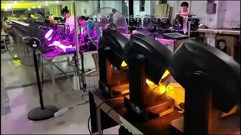 380W Beam Moving Head Light Production Line Aging Test@DMX512