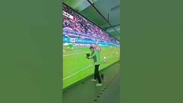 Enjoy Live Football with Zero Delay on this LED Screen!#football #ledscreen #leddisplay #yuchip #led