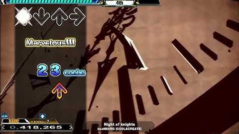 [DDR A] Night Of Knights [ BASIC 7 ]