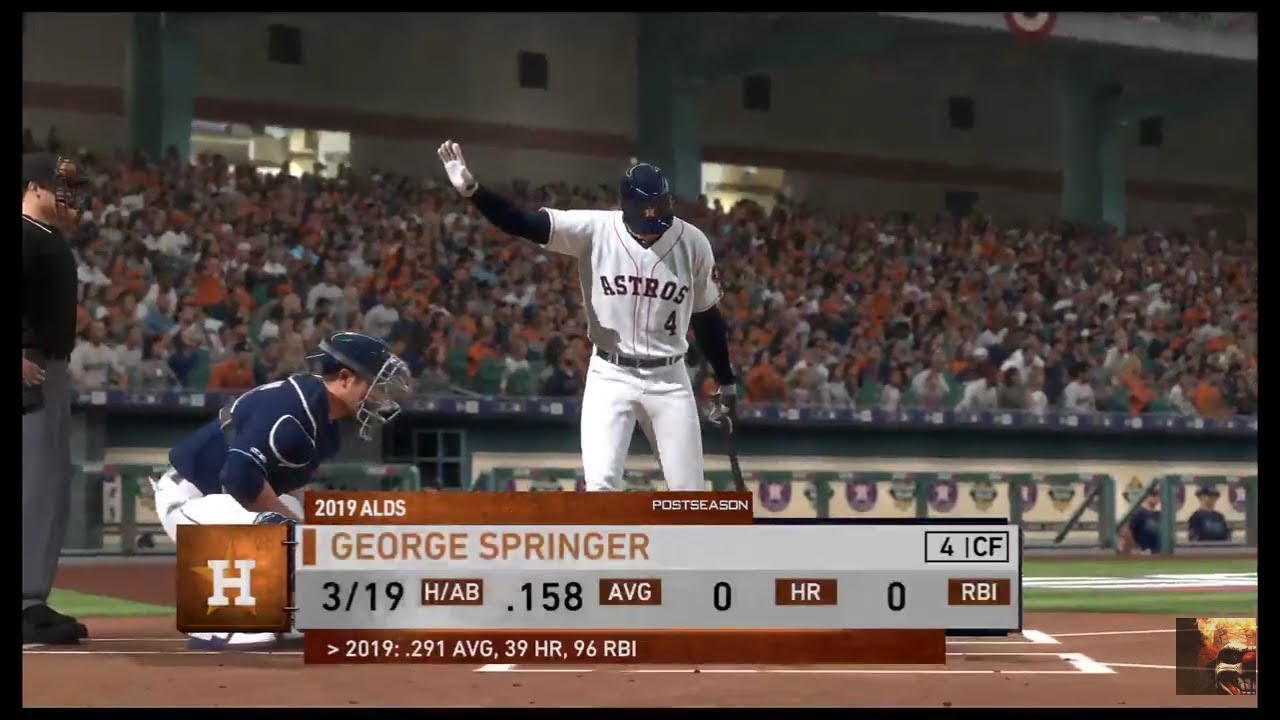 MLB The Show 19 RAYS vs ASTROS Game 5 ALDS LIVE STREAM
