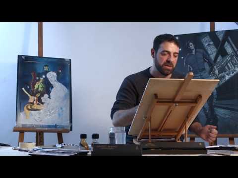 TUTORIAL Guida all'acquerello con SIMONE GABRIELLI PT 1