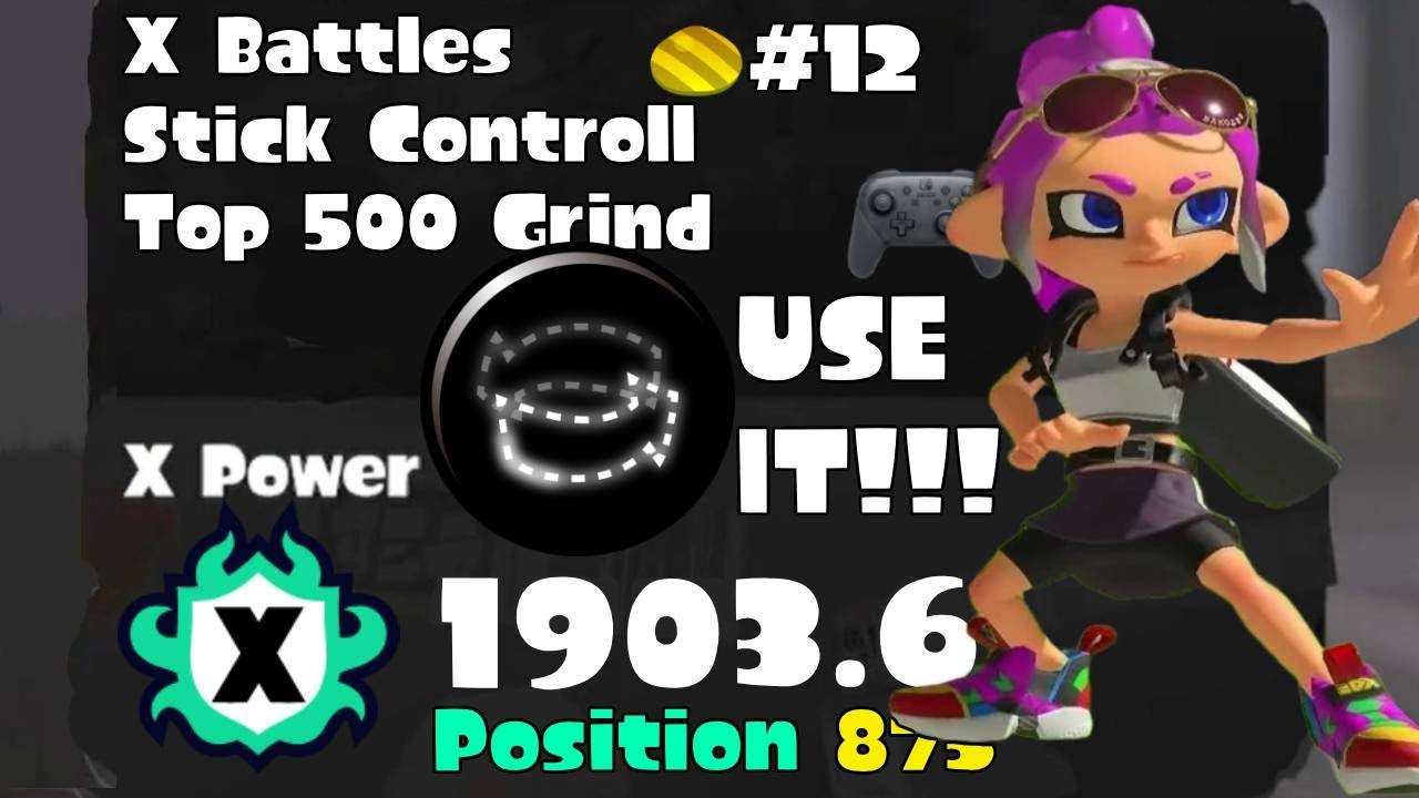 USE STEALTH JUMP!【Splatoon 3】X Battles (Stick Control) | Clam Blitz #12 (Octoling Girl Gameplay)