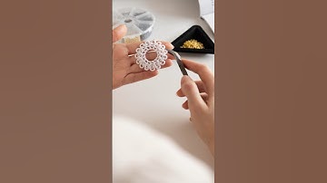 The best thread for tatting #tatting #needletatting #crochet #knitting #frivolite #crafts #lace