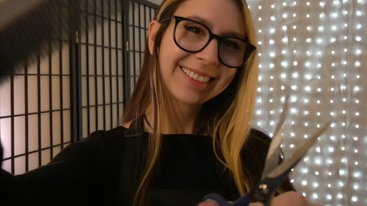 💈 FIRST EVER Men's Haircut & Shave ASMR 🪒