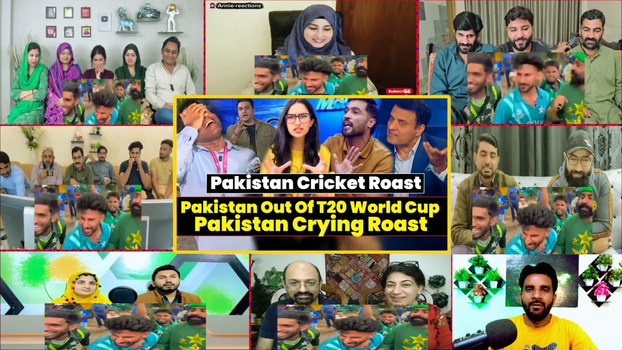 Pakistan Out Of T20 World Cup Roast | Pakistan Funny Roast | India In ...