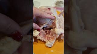 Removing Chicken Kidneys