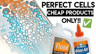 CHEAP $15 Pouring Medium + Glue Cell Activator Experiment ~ Perfect Cells?