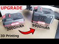 Upgrading The Parkside X20V Team 2Ah Battery Pack to 9.9Ah Using 3D Printer