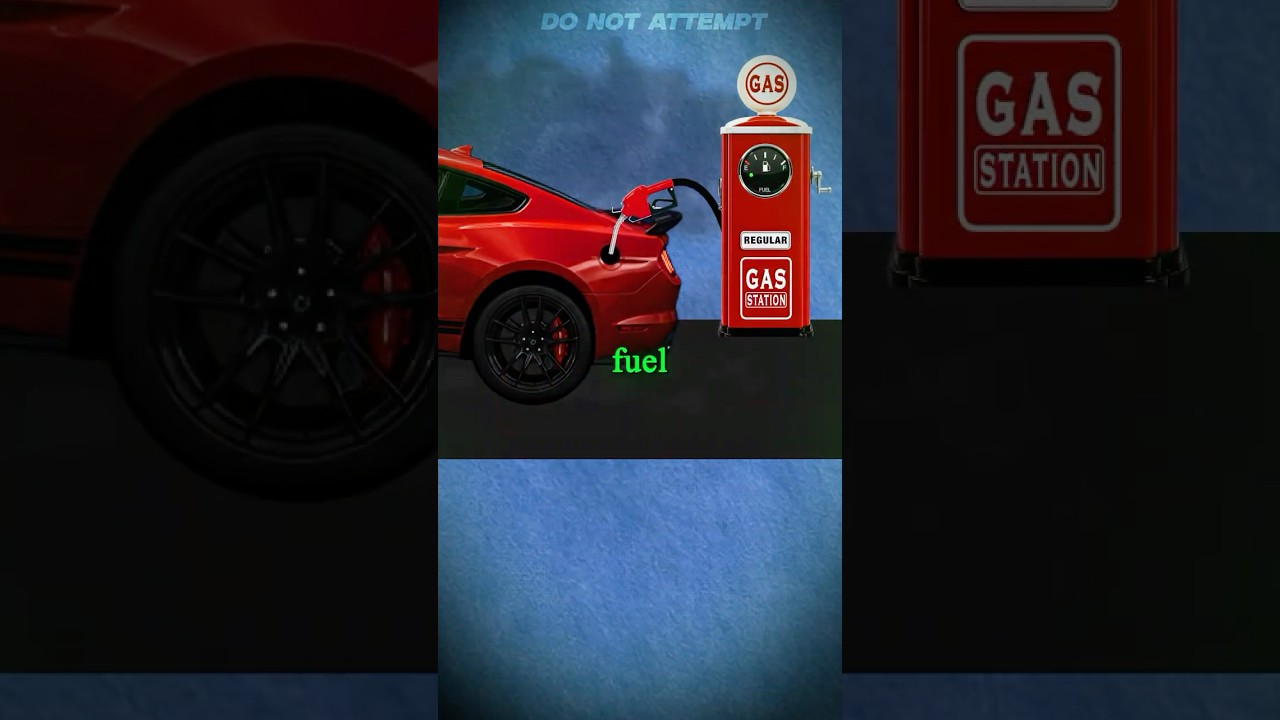 Revving your car while Pumping Fuel? 💥