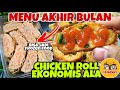 menu akhir bulan, chicken roll ala Hokben