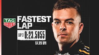 Scott McLaughlin sets FASTEST lap in Race 1 at Milwaukee | TAG Heuer | INDYCAR